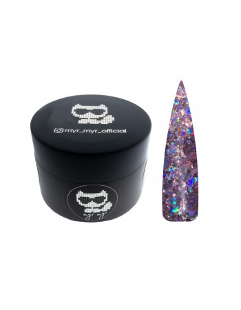 Гель з декором Glitter Gel - Galaxy 03, 8 мл