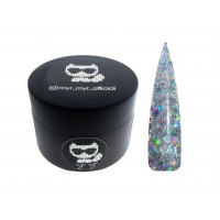 Гель з декором Glitter Gel - Galaxy 09, 8 мл