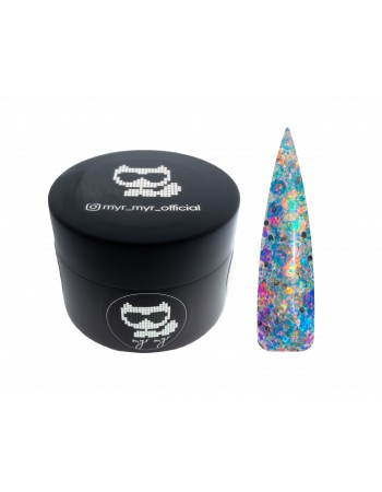 Гель з декором Glitter Gel - Galaxy 10, 8 мл