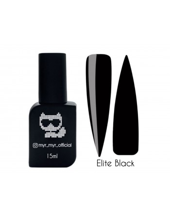Гель-лак Elite Black