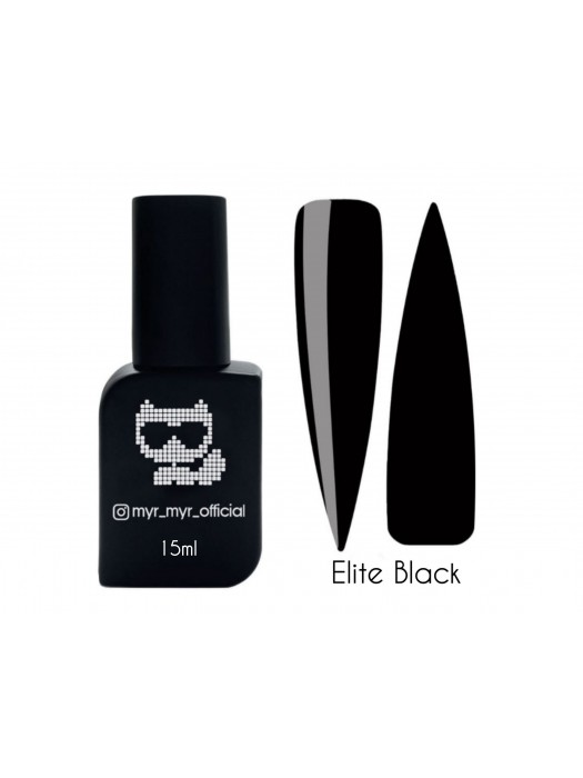 Гель-лак Elite Black